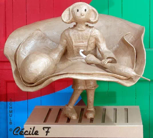 Statue de Becassine en Marilyn Monroe