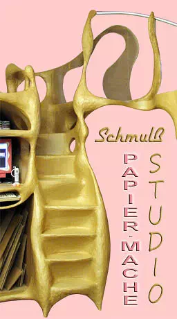 Escalier fantastique en papier maché